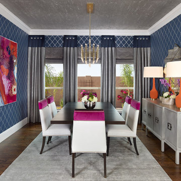 Vibrant Dining Room