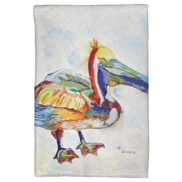 Heathcliff Pelican Kitchen Towel - Two Sets of Two (4 Total)