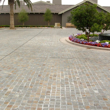 Storm Grey Porphyry Driveway