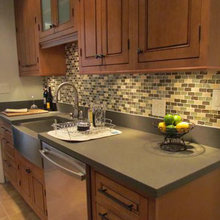 kitchen ideas--keep current cabinets