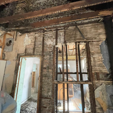 Bridgeport  Rear unit rehab and basement underpinning