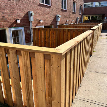 Apartment Complex Fencing in Queen West, Toronto
