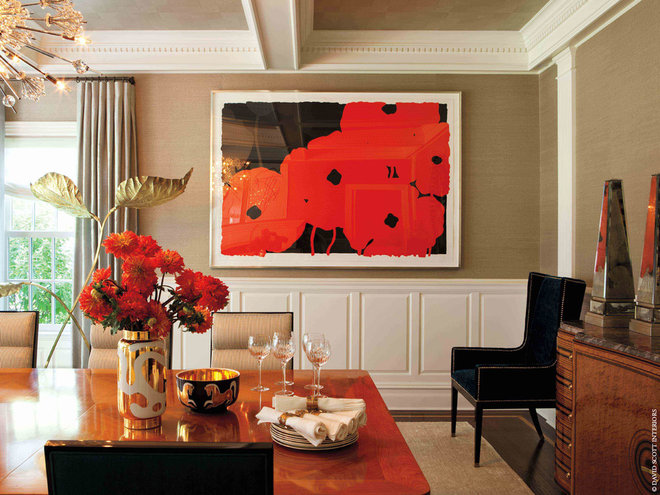 Dining Room by David Scott Interiors