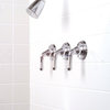 Sanibel Three-Handle Tub And Shower Faucet, Chrome
