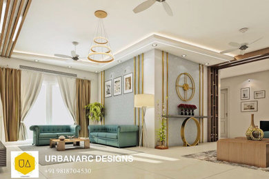 Interior Design of residence in Purvanchal Housing