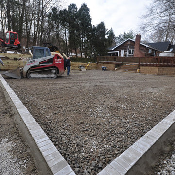 Asphalt Basketball Court Built in Woodbury NY 11797
