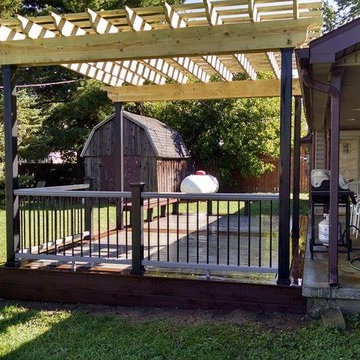 Trex Deck with Pergola