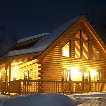 Maine Pine Log Homes