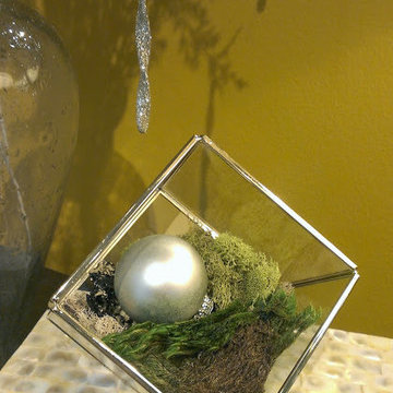 Rustic Glam Christmas Table