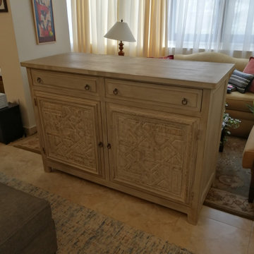 An old Arabic door, let's see what we did with it