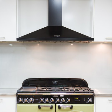 Falcon Classic Deluxe Upright Range Cooker and Canopy Rangehood