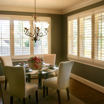 "Fully Louvered" Plantation Shutter applications