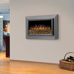 Dimplex - Dimplex 40-Inch Pelham Metallic Pewter Wall Mount Electric Fireplace - DWF1146GP - Indoor Fireplaces