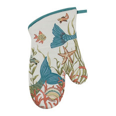Mermaid Tails Seas the Day Kitchen Oven Mitt
