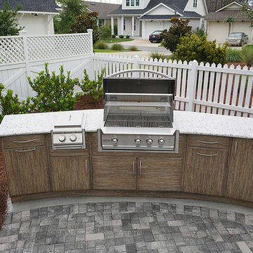 Backyard Kitchen Workstation