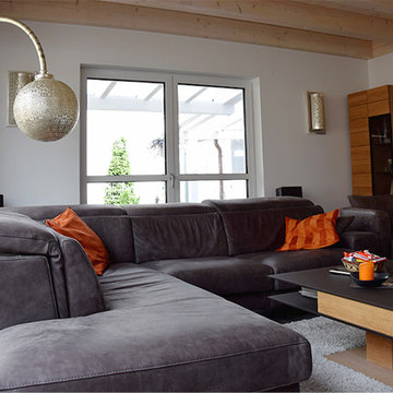Offenes Wohnzimmer Reiheneckhaus TOWNHOUSE