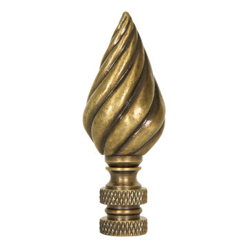 Wish Finial in Antique Brass