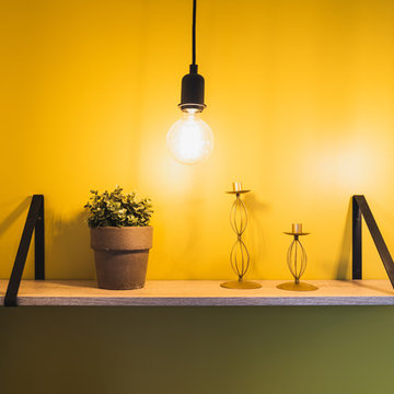 Un style industriel pour cette cuisine de 15m²