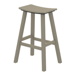Saddle Seat Outdoor Barstool - Outdoor Bar Stools And Counter Stools