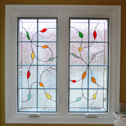 Leaves Roberts - Stained Glass Panels