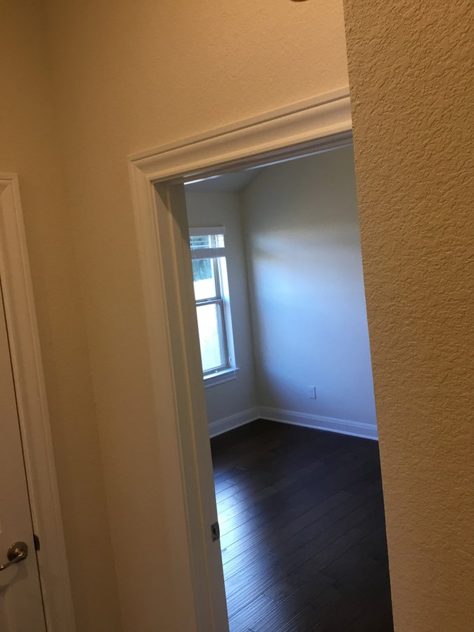 5" wood installation