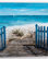 "A Hot Summer Day" Oil Painting prints on wrapped canvas, Beach Art, 40"x40"