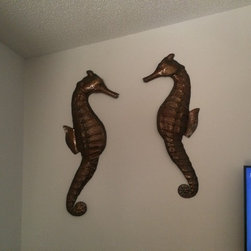 Extra Large Seahorse Prototype - Wall Sculptures