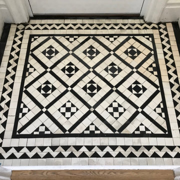 Victorian Tiled Lobby Floor Rebuild in Lytham St Annes