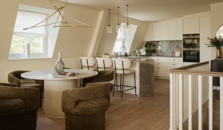Houzz Tour: Warm Neutrals and Bespoke Joinery Enhance a City Flat