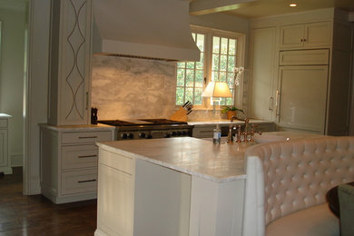 Design ideas for an eclectic kitchen in Charlotte.