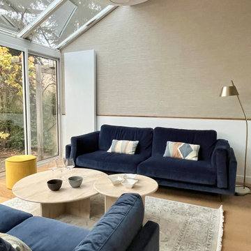 Rénovation du salon dans véranda