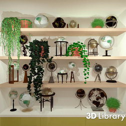 3D Models for Virtual Designs - Globes - Decorative Objects And Figurines