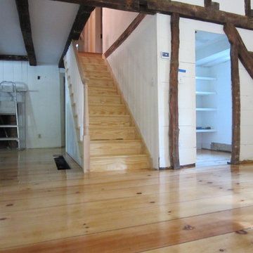 WATER MILL ANTIQUE EASTERN WHITE PINE FLOOR REVIVED!