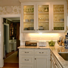 Tiny French Country Kitchen Traditional Sacramento
