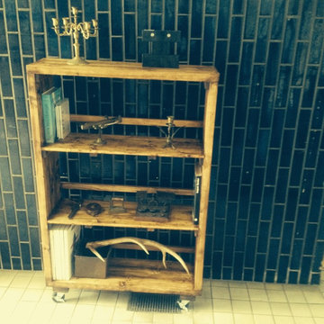 S50.original. Open shelf with the caster90