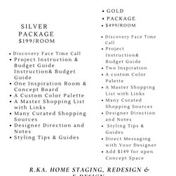 Offering Spring Promotional E-Design Packages - Home Decor