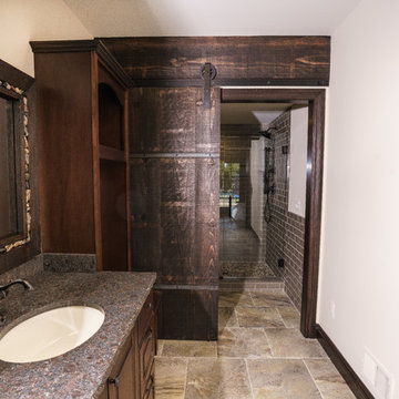 Basement and Master Bathroom