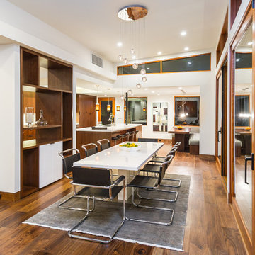 Dining Room to Kitchen - Southwest View