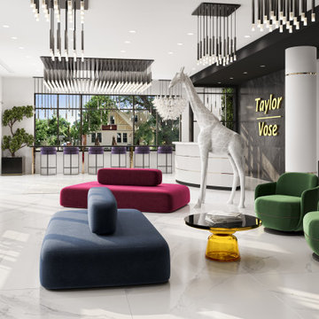 Virtual Staging Examples - Common + Commercial Spaces