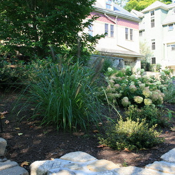 Planted Retaining Wall