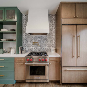 Belmont Modern Mediterranean Kitchen