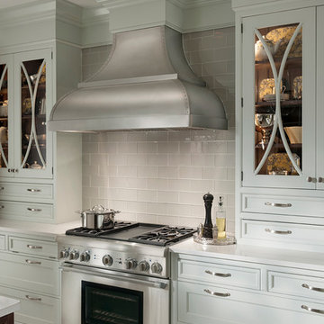 White Kitchen with Thermador Appliances