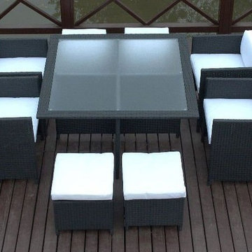 Wicker Dining Set