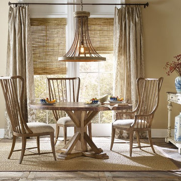 Hooker Furniture Sanctuary Collection Round Copper Dining Table