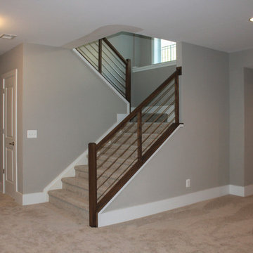 Project #22 | Stainless Steel & Dark Wood Treads