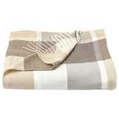 Safavieh Plaid Sherpa Throw Blanket