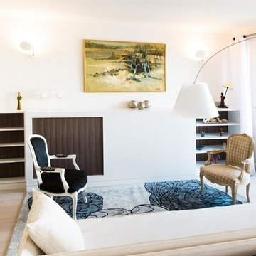 Appartement familial: entre bois et modernité
