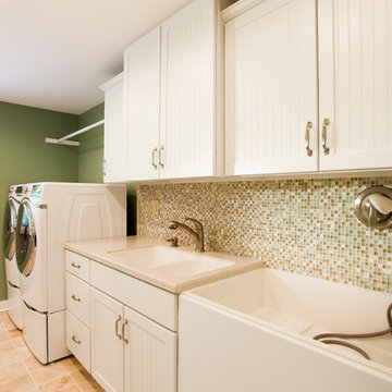 Laundry Room by Case Design/Remodeling