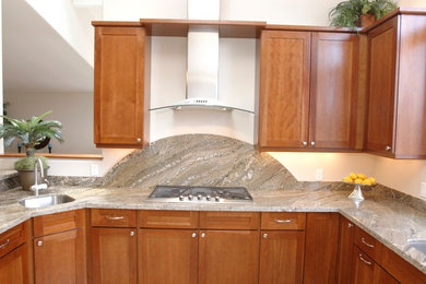 Island style kitchen photo in Hawaii