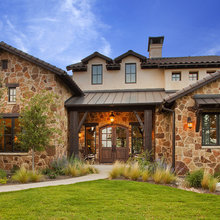 outside